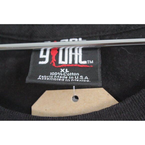 Vintage Giant The Moody Blues Strange Times Concert Tee Shirt Black XL - Picture 3 of 4